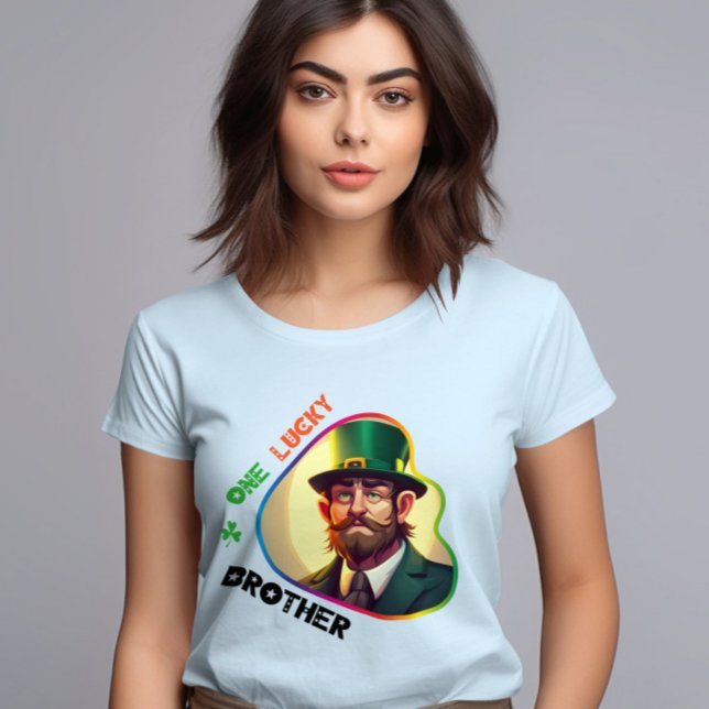 Camiseta Um Irmão Sortudo - Shimmerrock Ball (Criador carregado)