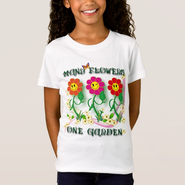 Camiseta Um jardim (Frente)