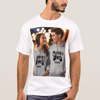 Camiseta Um jovem visto de correspondência personalizado pr