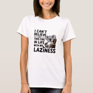 Camiseta um Koala preguiçoso