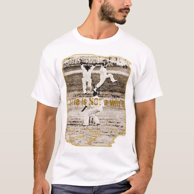 Camiseta Um laço não é uma vitória (Frente)