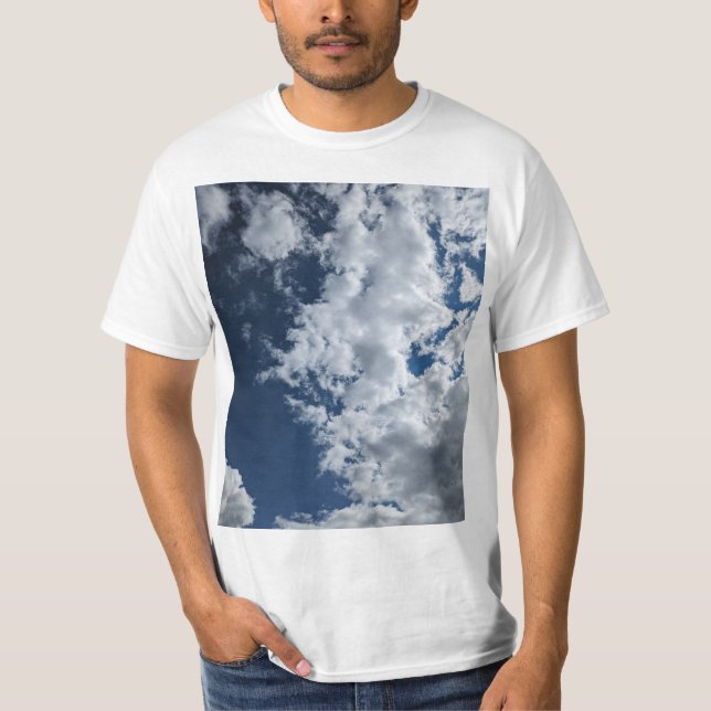 Camiseta Um lado das nuvens (Frente)