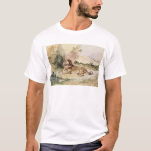 Camiseta Um leão no deserto, 1834