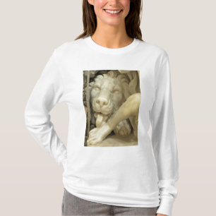 Camiseta Um leão que lambe o pé de Daniel