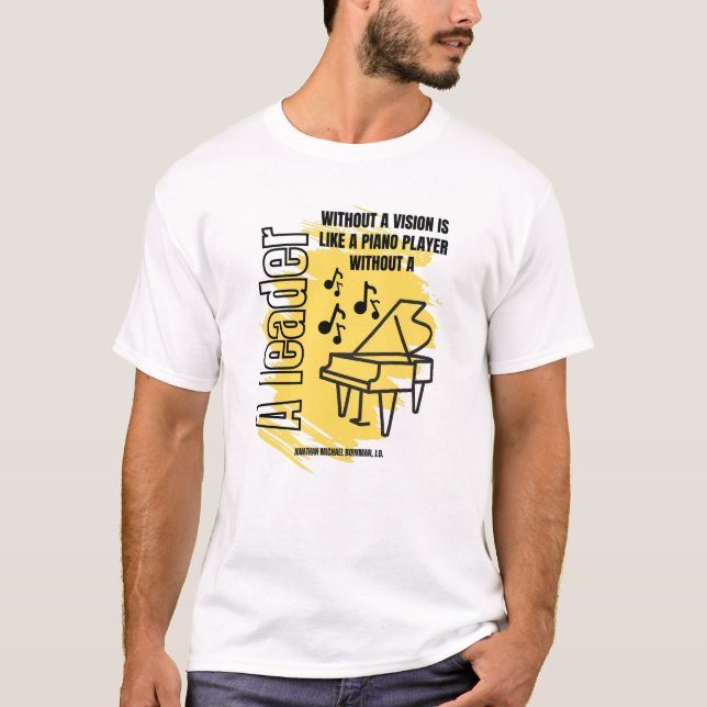 Camiseta Um Líder Sem Visão (Frente)