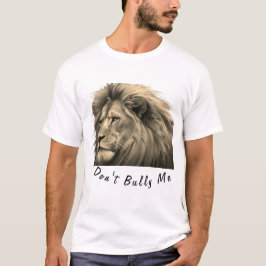 Camiseta Um lindo e majestoso leão