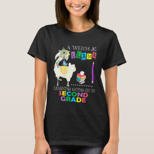 Camiseta Um Llama Inteiro Aprendendo Está Ocorrendo na Segu