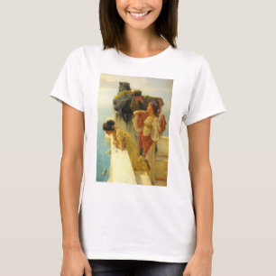 Camiseta Um Local de Observação de Sir Lawrence Alma-Tadema