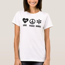 Camiseta Um LPN de Paz de Amor