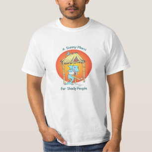 Camiseta Um lugar ensolarado para pessoas obscuros do