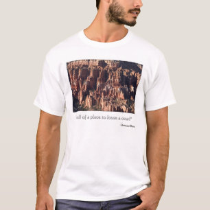 Camiseta "um lugar para afrouxar uma vaca! "