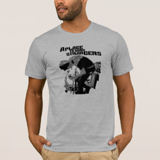 Camiseta Um lugar para enterrar desconhecido enegrece uma