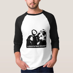 Camiseta Um lugar para enterrar o t-shirt do vetor dos