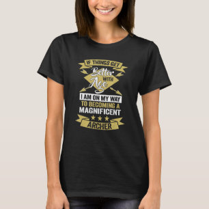 Camiseta Um magnífico caçador de Arcos de Aniversário da Ar