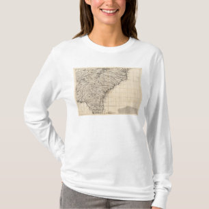 Camiseta Um mapa do Império Britânico na folha 10 de