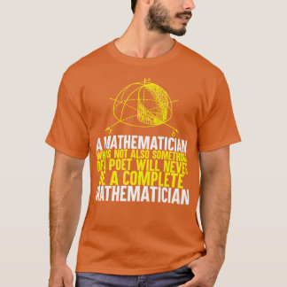 Camiseta Um matemático que não é algo