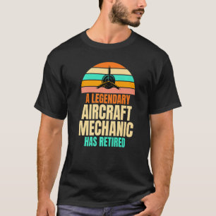Camiseta Um Mecanismo Legendário De Aeronaves Reformou A Pi