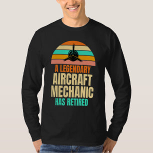 Camiseta Um Mecanismo Legendário De Aeronaves Reformou A Pi