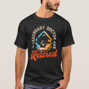 Camiseta Um Médico Legendário Tem Enfermeiro De Enfermeiro