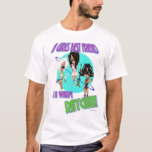 Camiseta Um melhor amigo das meninas (Frente)