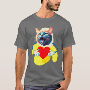 Camiseta Um meme de banana-gato engraçado para amantes de g