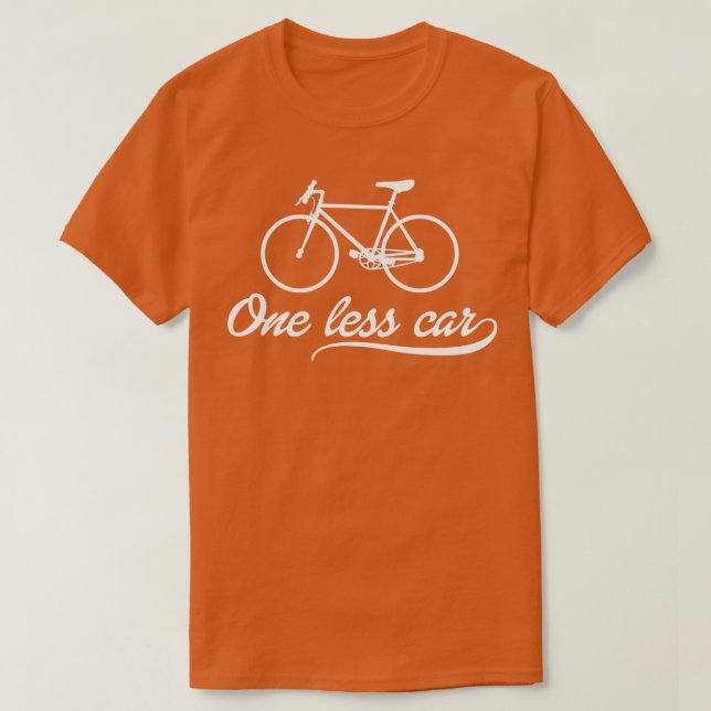 Camiseta Um Menos Carro Ciclografando (Frente do Design)