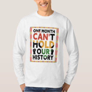 Camiseta Um Mês Não Pode Manter Nossa História