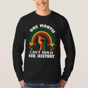 Camiseta Um Mês não pode manter nossa história
