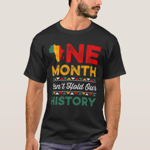 Camiseta Um mês não pode manter nossa história como um n
