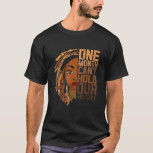 Camiseta Um mês não pode manter nossa história Roupa afr