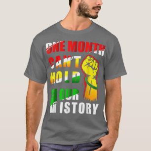 Camiseta Um Mês não pode segurar nossa bandeira J