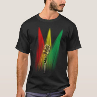 Camiseta Um Mic, 3 luzes
