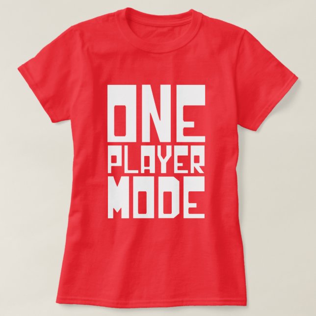 CAMISETA UM MODO PLAYER (Frente do Design)