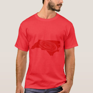 Camiseta Um Monte De Idiotas Engraçados Olhos De Hóquei Do