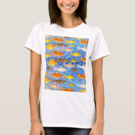 Camiseta Um monte de peixes no mar T-Shirt