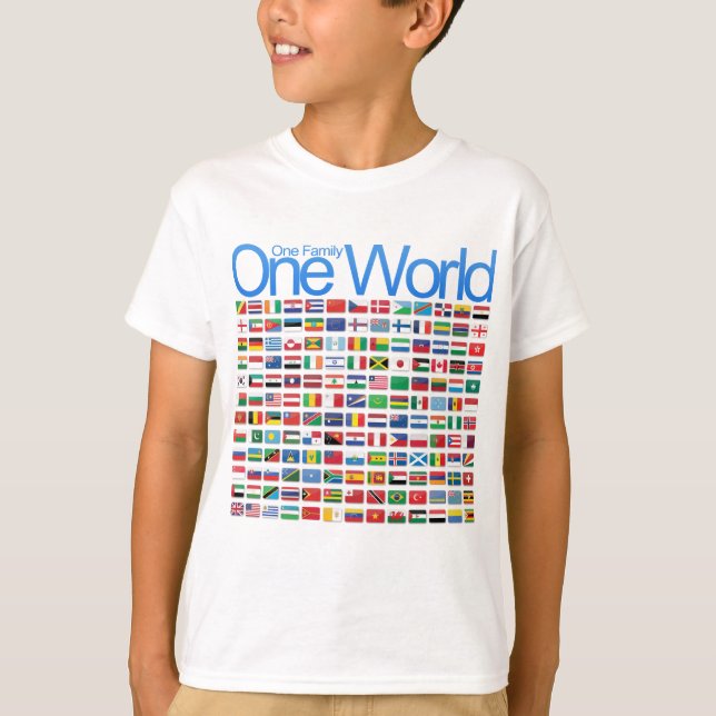 Camiseta Um mundo (Frente)