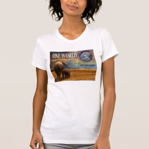Camiseta Um mundo destruído por Chemtrails.