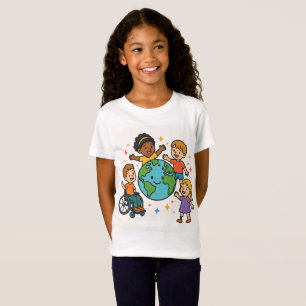 Camiseta Um mundo, todas as capacidades