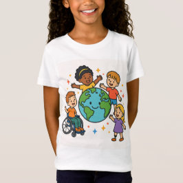 Camiseta Um mundo, todas as capacidades