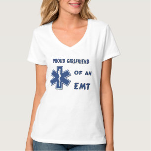 Camiseta Um namorada orgulhoso de EMT