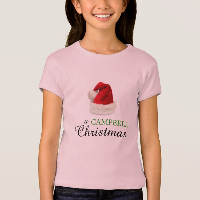 Camiseta Um Natal de CAMPBELL (Frente)