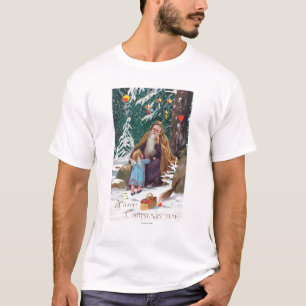 Camiseta Um Natal do pai do tempo do Natal feliz com