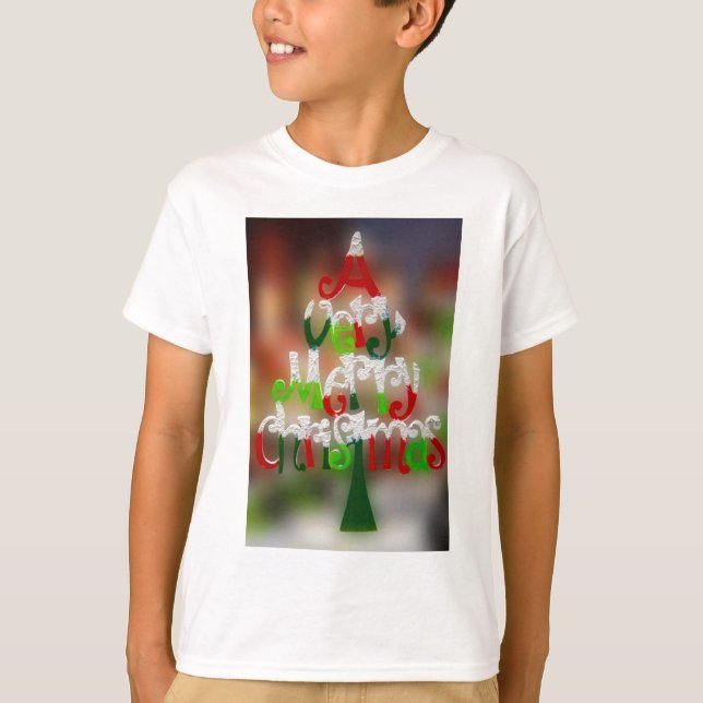 Camiseta Um Natal Muito Feliz (Frente)