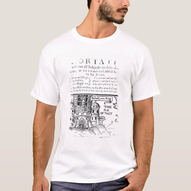 Camiseta Um navio de Ould chamado um Exhortation (Frente)