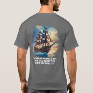 Camiseta "Um navio no porto é seguro.