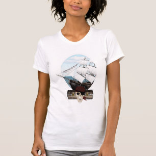 Camiseta Um navio pirata