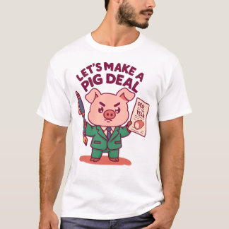 Camiseta Um negócio de porcos