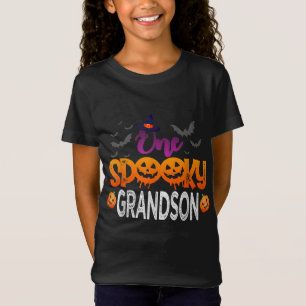 Camiseta Um neto assustador da família que bate no dia das