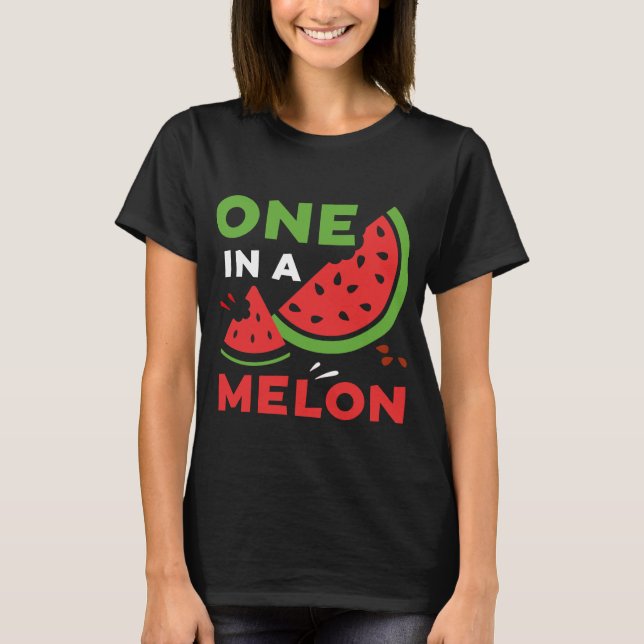 Camiseta Um Num Verão De Melão De Melancia (Frente)
