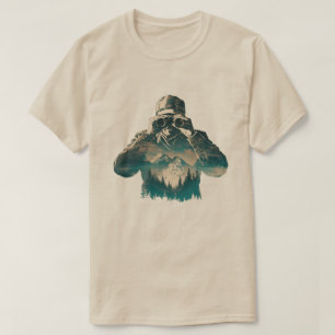 Camiseta Um observador da natureza